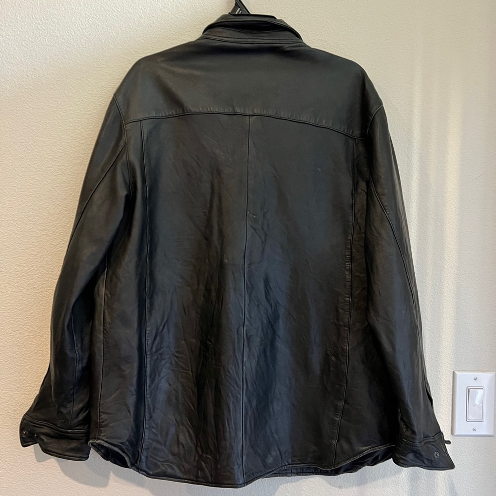 Vintage Perry Ellis Jacket | Men’s Large | Black ML9936 Zip-Up - Picture 2 of 4